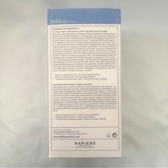 AUTHENTIC Belif Skincare Set - Aqua Bomb Collection - Picture 3 of 10